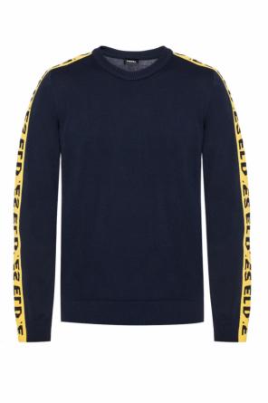 Logo-embroidered sweater, zdjęcie 1 Logo-embroidered sweater od Diesel